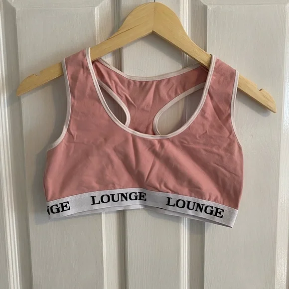 Pink Racerback Sports Bra and Leggings Set - Picture 3 of 8